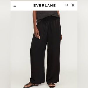 Everlane Satin Pull on pant